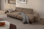 Atelier Del Sofa Bonjo Walnut - Latte